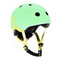 Защитное снаряжение - Детский шлем Scoot & Ride Киви 51 – 55 см с фонариком (SR-181206-KIWI_S)