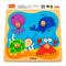 Развивающие игрушки - Пазл-вкладыш Viga Toys Морские обитатели (50132)