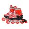 Ролики дитячі - Роликові ковзани Shantou Jinxing зі світлом червоні 34-39 (SC190152-3)