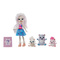 Куклы - Кукольный набор Enchantimals Семья белой медведицы Пристины с сюрпризом (GJX43/GJX47)