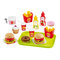 Детские кухни и бытовая техника - Игровой набор Ecoiffier Фаст фуд 25 аксессуаров (002580)