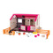 Меблі та будиночки - Набір для ляльки Lori Стайня зі світловим ефектом (LO37053Z)