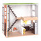 Мебель и домики - Игровой набор Lori Деревянный домик со световым эффектом (LO37004Z)