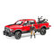 Автомодели - Набор автомоделей Bruder Dodge RAM 2500 с мотоциклом Ducati и мотоциклистом (02502)