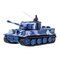 Радиоуправляемые модели - Мини-танк Great Wall Toys на радиоуправлении со звуком синий 1:72 (GWT2117-3)