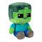 Персонажі мультфільмів - М'яка іграшка J! NX Minecraft Crafter Зомбі 22 см (JINX-10101)