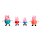 Фігурки персонажів - Набір фігурок Peppa Pig S2 Велика сім'я Пеппи (92610)