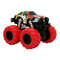 Автомодели - Внедорожник Funky Toys Тюнинг с двойной фрикцией 1:64 с красными колесами (FT61039)