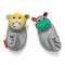 Брязкальця, прорізувачі - Шкарпетки-брязкальця Infantino Зебра та тигр (206893I)