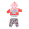 Одяг та аксесуари - Набір одягу для ляльки Baby Born Трендовий спортивний костюм рожевий (826980-1)