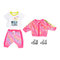 Одежда и аксессуары - Набор одежды для куклы Baby Born Трендовый розовый костюм (828335)