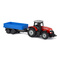 Транспорт і спецтехніка - Автомодель Majorette Дорожня допомога Трактор Massey ferguson з причепом (2053154/6)