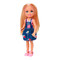 Ляльки - Лялька Barbie Club Chelsea Білявка у джинсовому сарафані (DWJ33/GHV65)