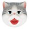 Костюми та маски - Іграшка-рукавичка Same Toy Сірий кіт (X336UT)