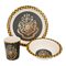 Чашки, стаканы - Набор посуды Stor Harry Potter Логотип Хогвардса бамбуковый 3 предмета (Stor-01355)
