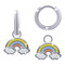 Ювелирные украшения - Сережки с подвесами UMa&UMi Радуга желтая (0010000016031)