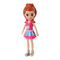 Куклы - Кукла Polly Pocket Лила в розовом платье (FWY19/GKL32)