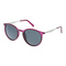 Солнцезащитные очки - Солнцезащитные очки INVU Kids Баклажаново-серебристые панто (K2117B)