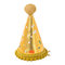 Аксесуари для свят - Святковий капелюх Talking tables Розкішне золото міні (LUXE-MINIHAT)