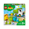 Конструкторы LEGO - Конструктор LEGO DUPLO Мусоровоз и контейнеры для раздельного сбора мусора (10945)