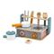 Дитячі кухні та побутова техніка - Іграшкова плита Viga Toys PolarB с посудом та грилем складна (44032)