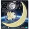 Набори для творчості - Набір сяючих наклейок 4M Glow Місяць і зірки 13 штук (00-05215)