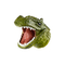 Фигурки животных - Игрушка-рукавичка Same toy Тираннозавр зеленый (X371UT)