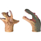 Фигурки животных - Игровой набор Same Toy Пальчиковый театр Спинозавр и Трицератопс (X236Ut) (X236Ut-4)