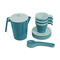 Детские кухни и бытовая техника - Набор посуды Tigres Релакс кофейный 19 элементов голубой (39803)