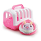 Мягкие животные - Мягкая игрушка Addo Хомячок в переноске розовый (315-11142-B/2)