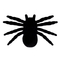 Аксесуари для свят - Набір аксесуарів Yes Fun Павуки чорні оксамитові 4 шт (973683)