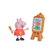 Фигурки персонажей - Фигурка Peppa Pig Веселые друзья Пеппа с мольбертом (F2204)