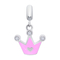 Ювелирные украшения - Кулон UMa&UMi Корона с сердцем розовый (2210000005808)