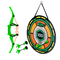 Стрелковое оружие - Игрушечный лук Air storm Bullz eye с мишенью зелёный (AS200G)