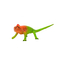 Фігурки тварин - Фігурка Lanka Novelties Хамелеон червоний 40 см (21643)