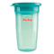 Товари для догляду - Чашка-непроливайка Nuby 360 з кришкою зелена (NV0414003grn)