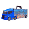 Транспорт и спецтехника - Игровой набор Автопром Трейлер с машинками синий (8081A)