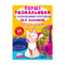 Детские книги - Книга «Первые раскраски с цветным контуром для малышей. Потешные котики.32 большие наклейки» (9786175472361)