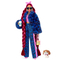 Ляльки - Лялька Barbie Екстра у синьому леопардовому костюмі (HHN09)