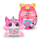 Мягкие животные - ​Мягкая игрушка Rainbocorn-E Kittycorn Bengal cat surprise (9259E)