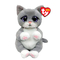 Мягкие животные - Мягкая игрушка TY Beanie Bellies Серый котенок Morgan (41055)