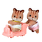 Фигурки животных - Игровой набор Sylvanian Families Бельчата-двойняшки на машинке (31502)