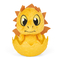 Мягкие животные - Мягкая игрушка Dragons Как приручить дракона 3 Гамма в яйце (SM66623/6842)