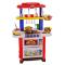 Детские кухни и бытовая техника - Игровой набор Shantou Jinxing Кухня Little chef сине-красная (768A/B/1)