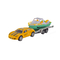 Транспорт і спецтехніка - Автомодель Автопром Машина з причепом жовта (AP7458/2)