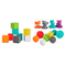 Розвивальні іграшки -  Мульти-сенсорний набір Infantino М'ячики, кубики і звірятка (005373)