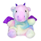 Персонажи мультфильмов - Мягкая игрушка Aurora Palm pals Дракон радужный 15 см (220688D)