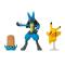 Фигурки персонажей - Набор фигурок Pokemon W17 Оманайт, Пикачу, Лукарио (PKW3054)
