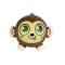 Антистрес іграшки - Іграшка антистрес Kids Team Малюк мавпеня коричньовий (CKS-10500/3)