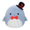 Мягкие животные - Мягкая игрушка Squishmallows Синий кит Самир 13 см (SQVA00806)
